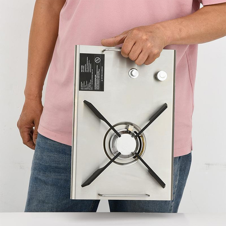 Camping Cooking Top - Fogão Portátil para Camping, Mesa Dobrável