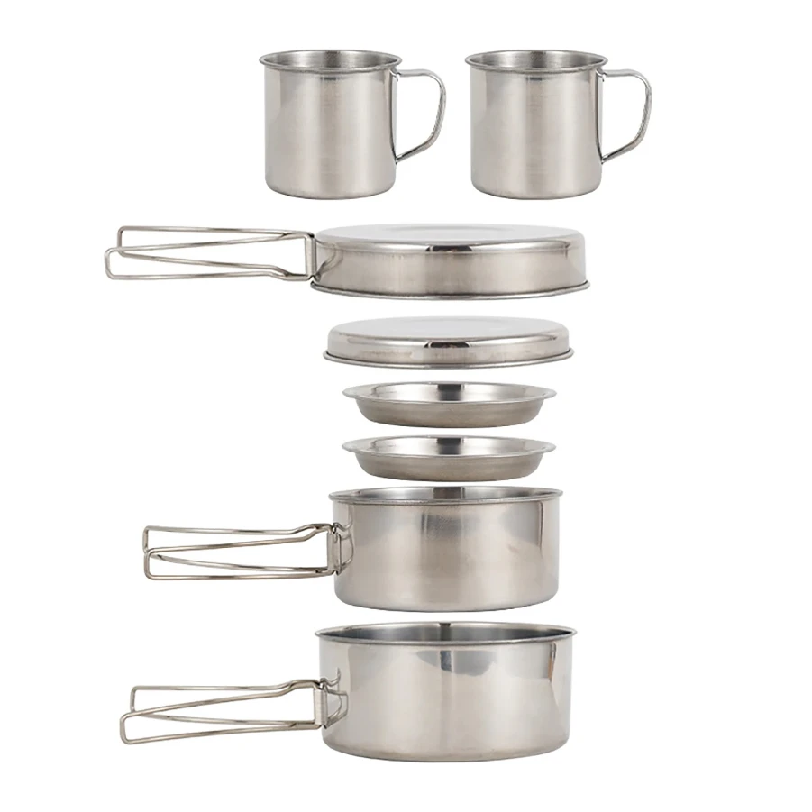 Camping Cooking Set Large - Conjunto de Utensílios de Cozinha para