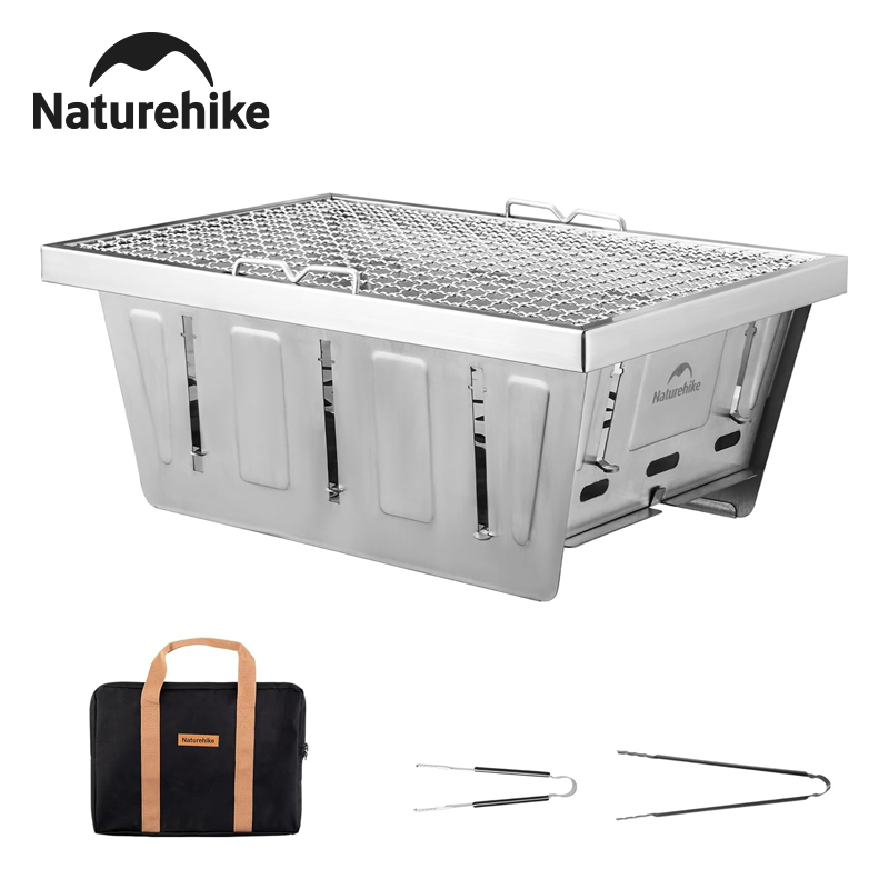 Camping Cooking Cupboard - Naturehike acampamento grelha a carvão para