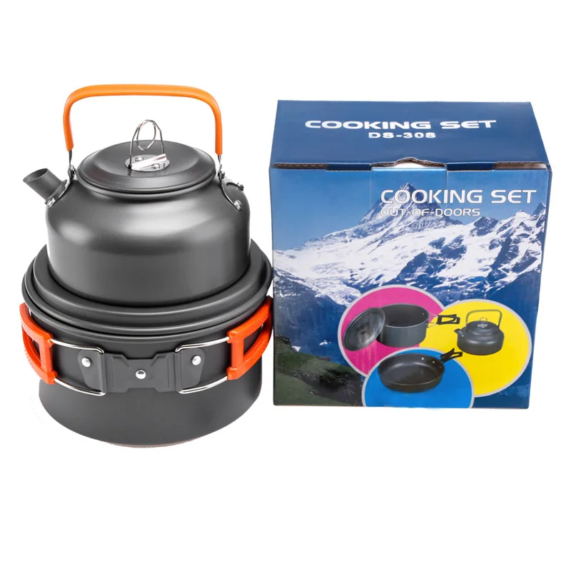 Camping Cooking Kettle - Pote ao ar livre pan chaleira