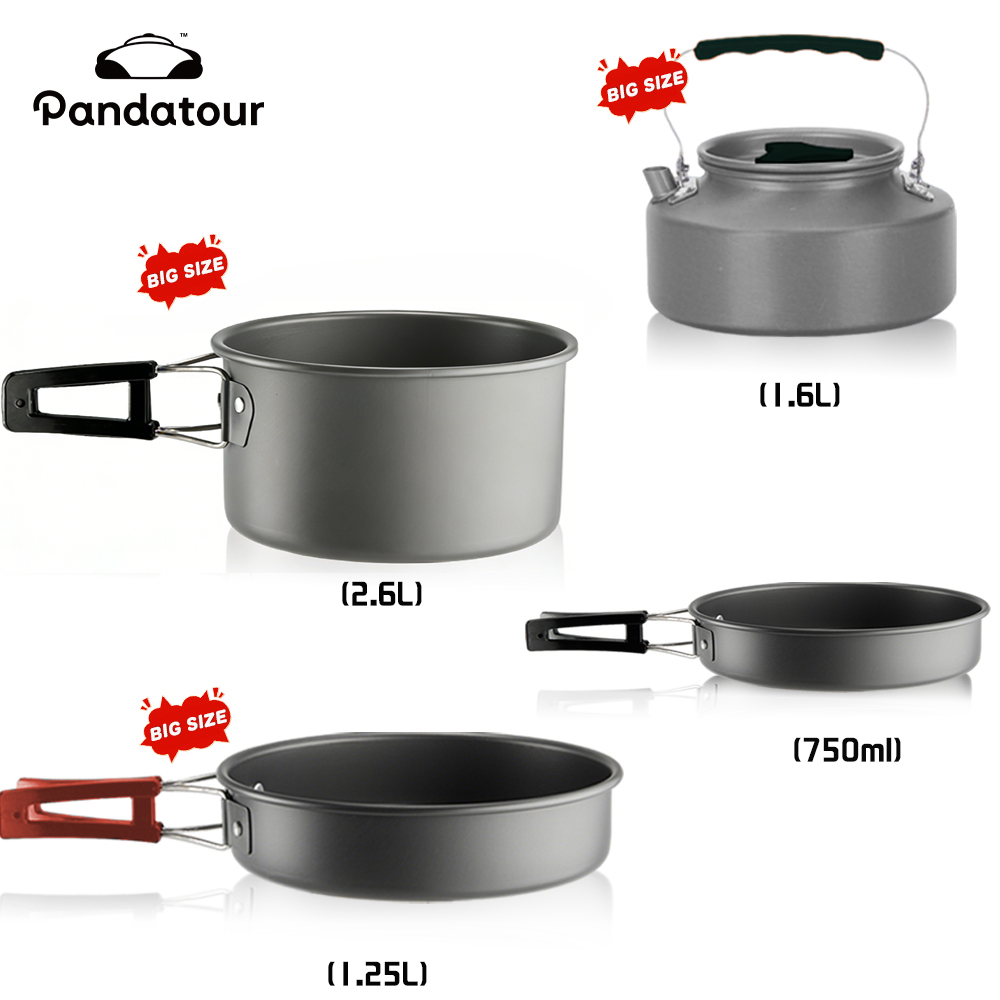 Camping Cooking Candle - Pandatour acampamento cozinhar alumínio ao ar