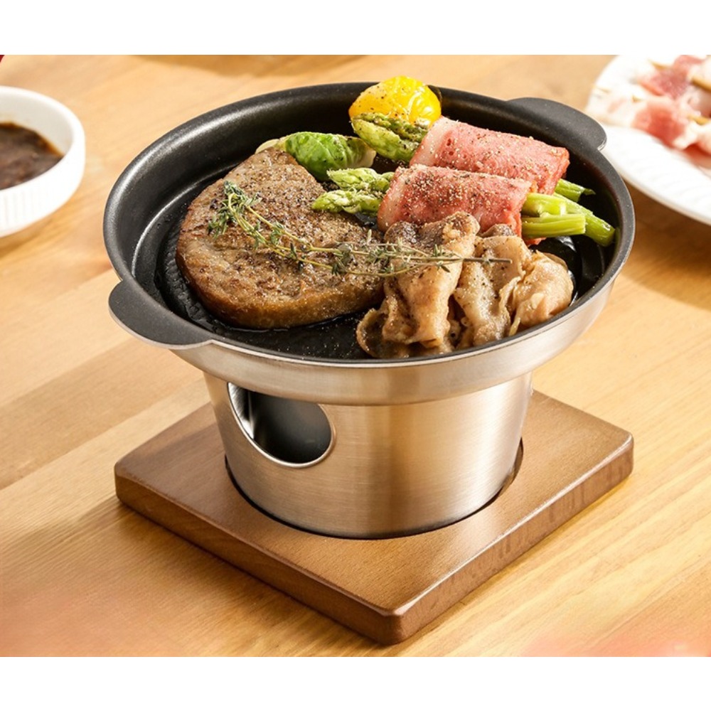 Japanese Camping Cooking - Mini Churrasqueira Coreana de Mesa, Grelhador