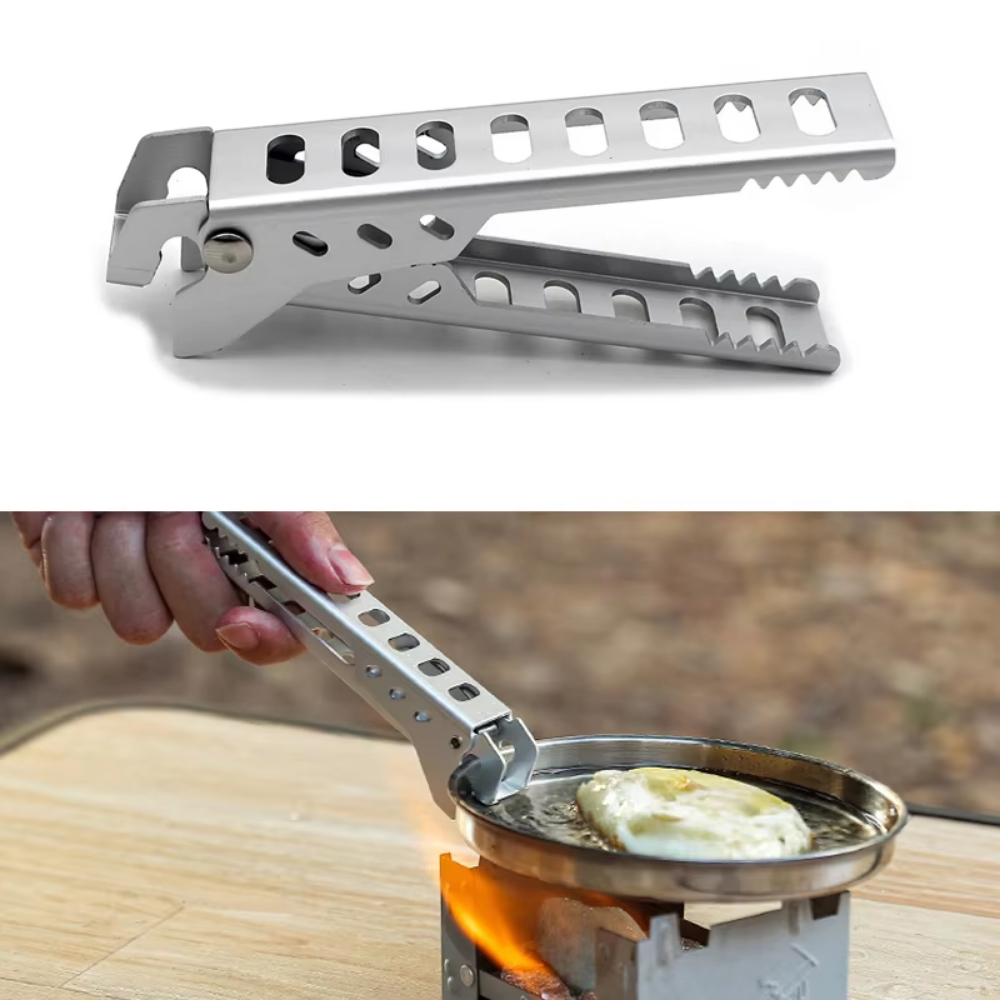Camping Cooking Kettle - Ao ar livre de alumínio anti-quente