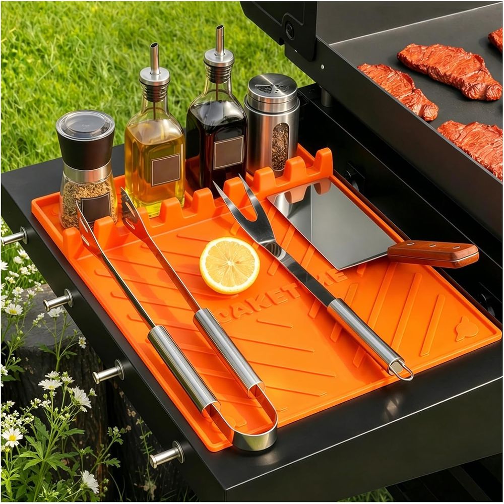 Cooking Outdoor Camping - Tapetes de Silicone para Grelha ou