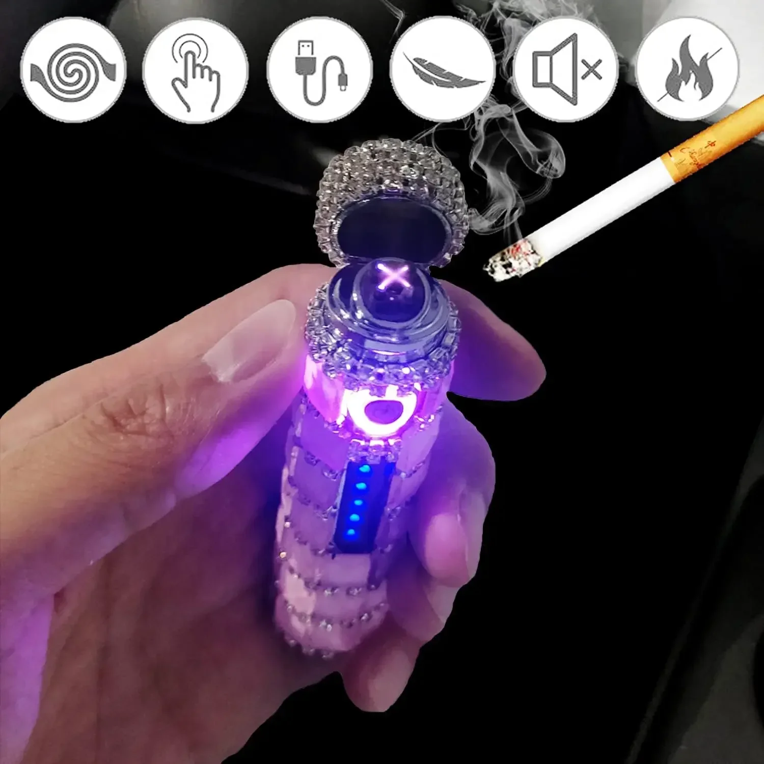 Isqueiro Elétrico Recarregável - Camping Cooking Candle avaliação e preço