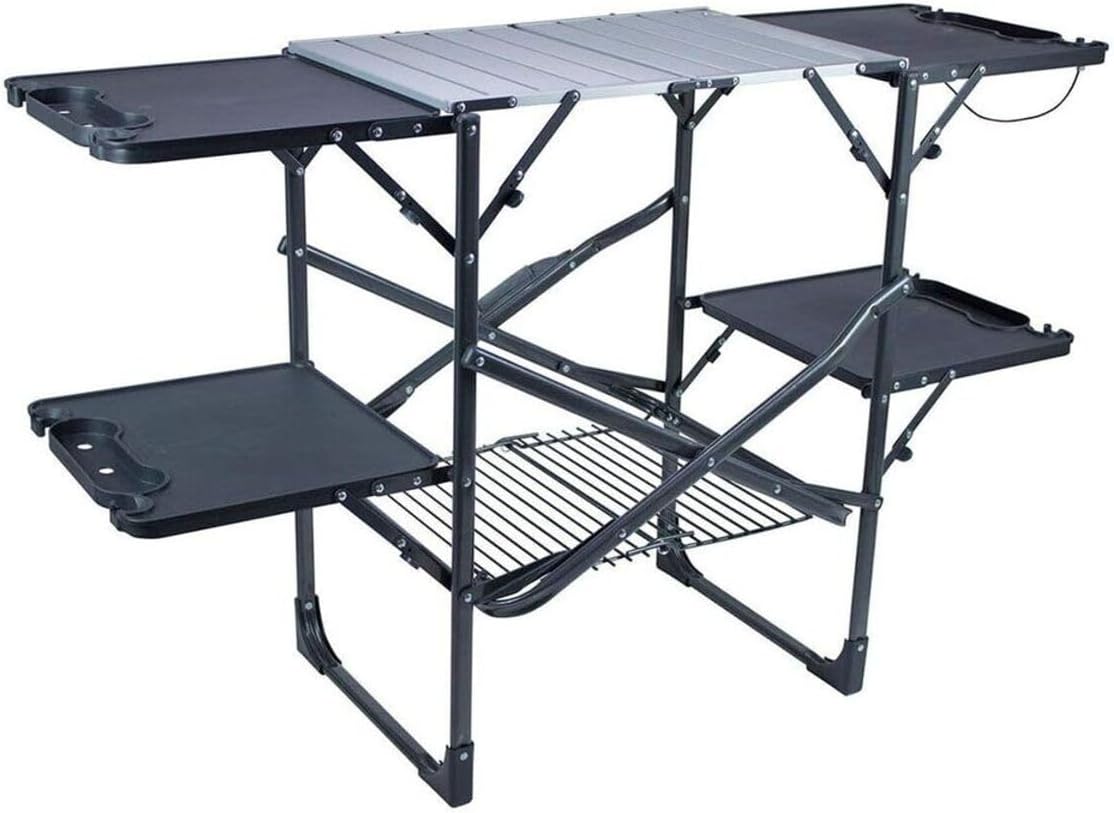 Mesa de Cozinha Portátil Dobrá - Camping Cooking Top avaliação e preço