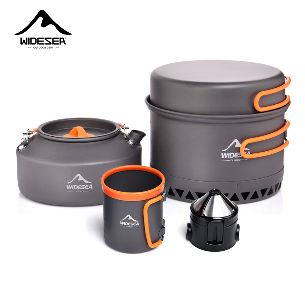 Utensílios de mesa para acampa - Camping Outdoor Cooking Set avaliação e preço