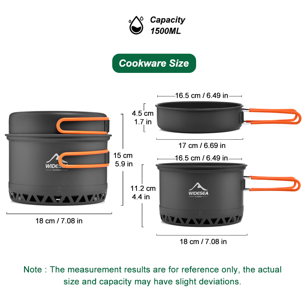 Utensílios de mesa para acampa - Camping Outdoor Cooking Set avaliação e preço