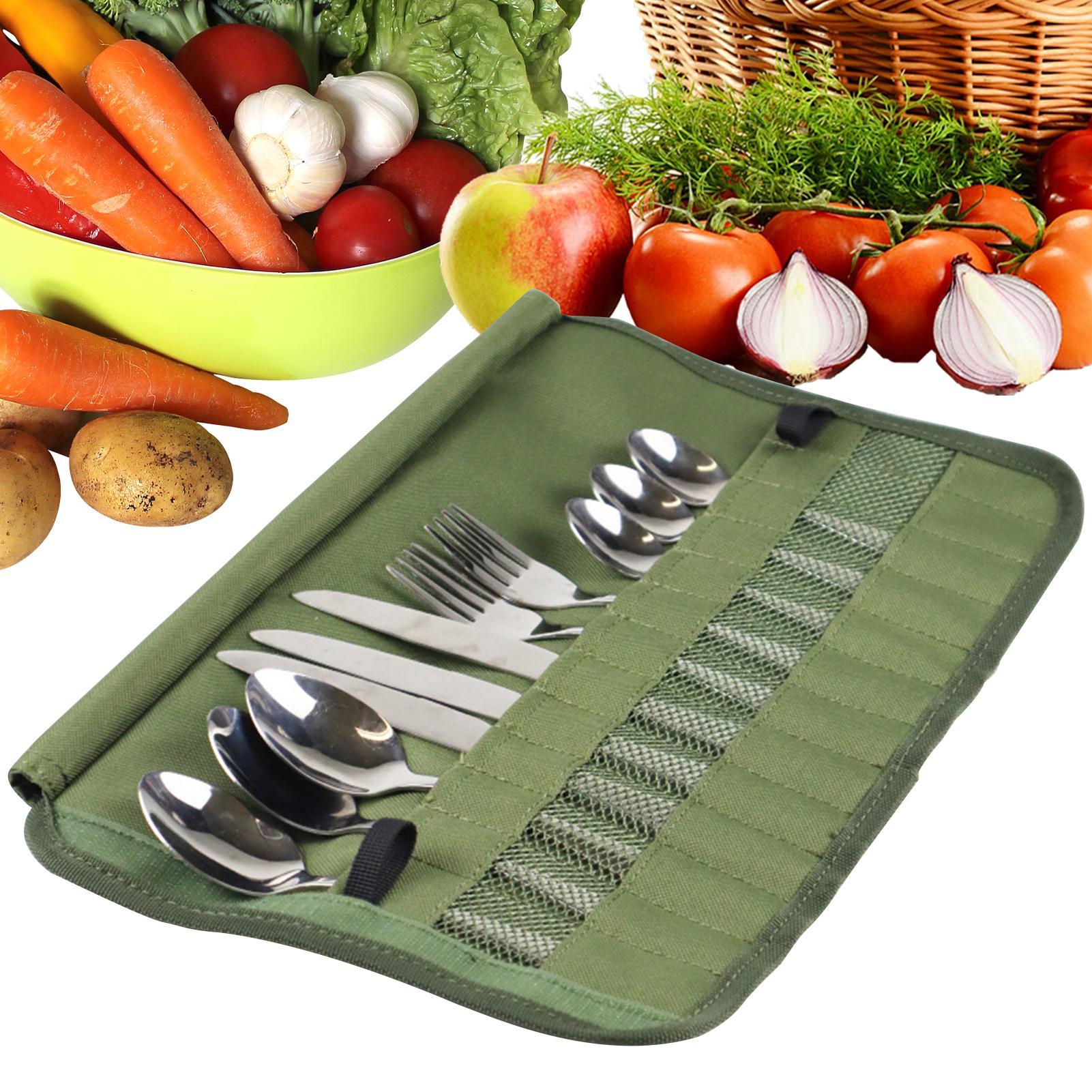 Bolsa de Utensílios de Camping - Camping Cooking Utensil Roll avaliação e preço