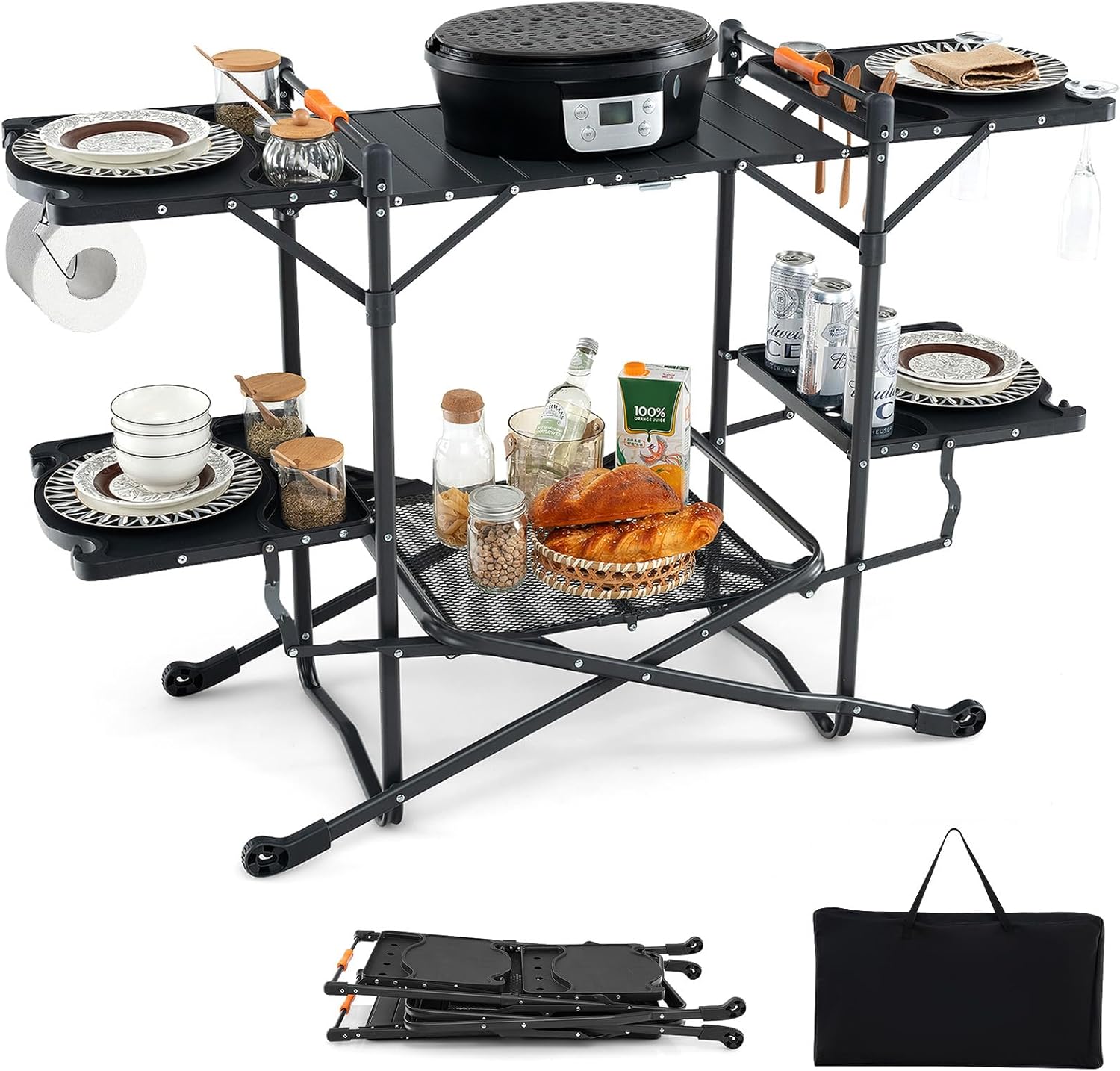 Mesa de Cozinha Portátil para  - Camping Cooking Top avaliação e preço