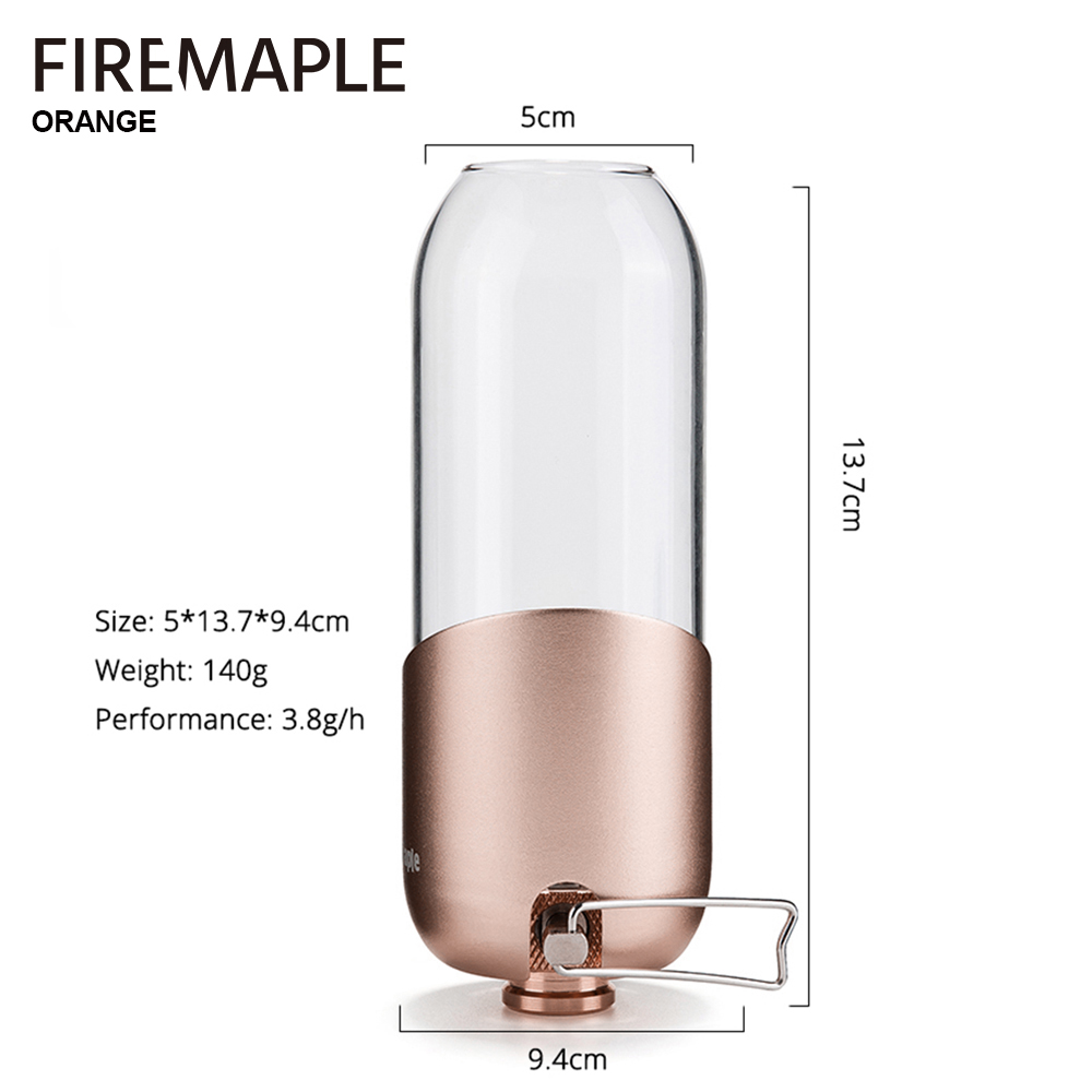 Fire Maple Orange Gás Lantern, - Camping Cooking Equipment Gas avaliação e preço
