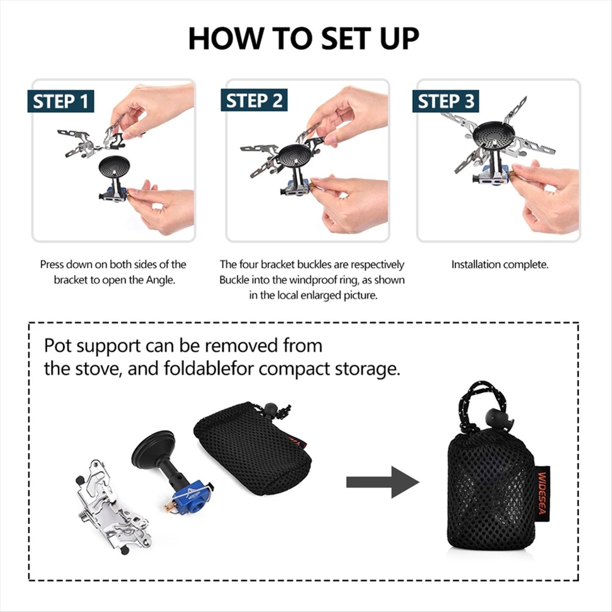 Queimador de gás para acampame - Camping Cooking Equipment Gas avaliação e preço