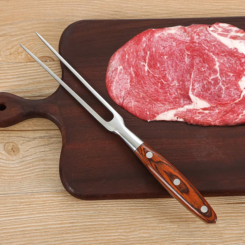 Garfo de churrasco carne grill - Camping Cooking Candle avaliação e preço