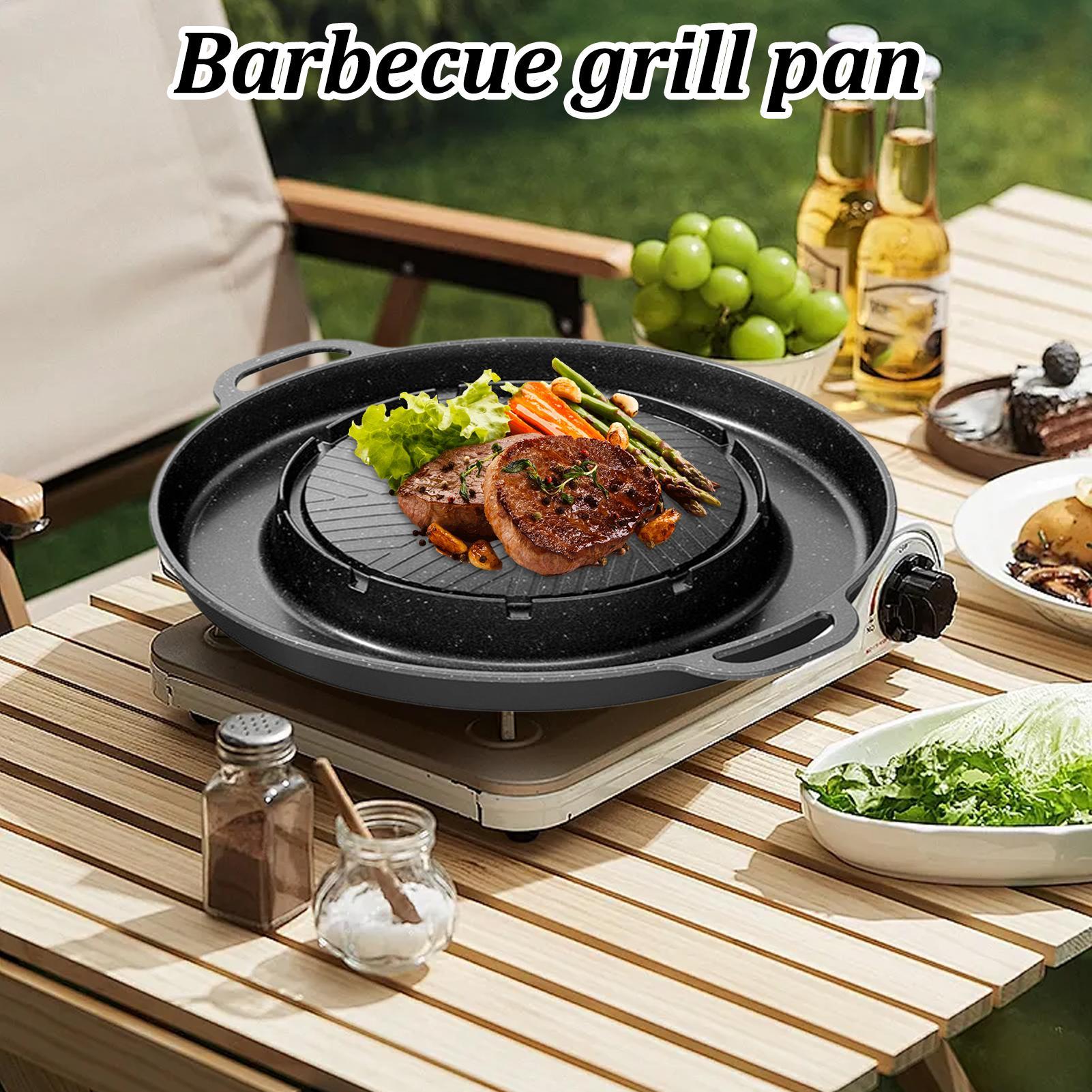 Grelha e panela quente 2 em 1  - Camping Cooking Top avaliação e preço