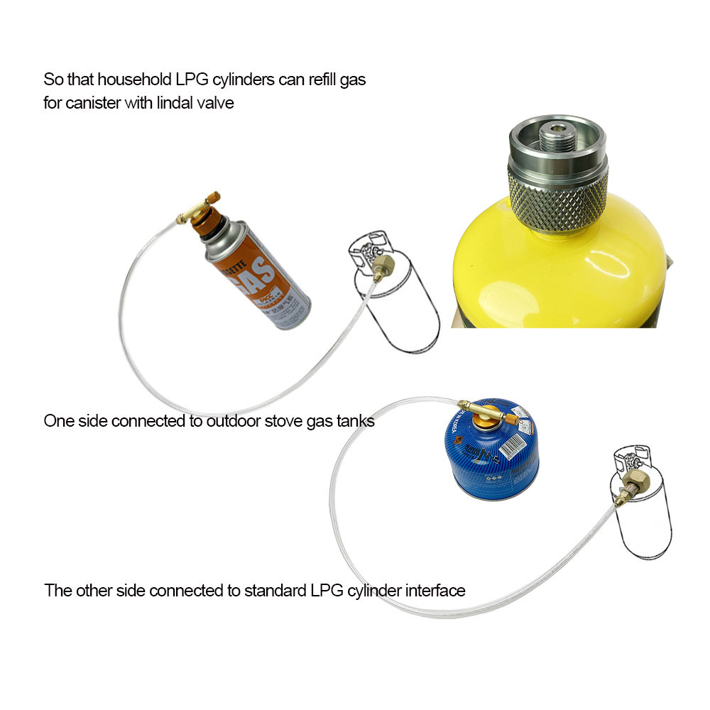 Adaptador De Recarga De Gás Fo - Camping Cooking Equipment Gas avaliação e preço