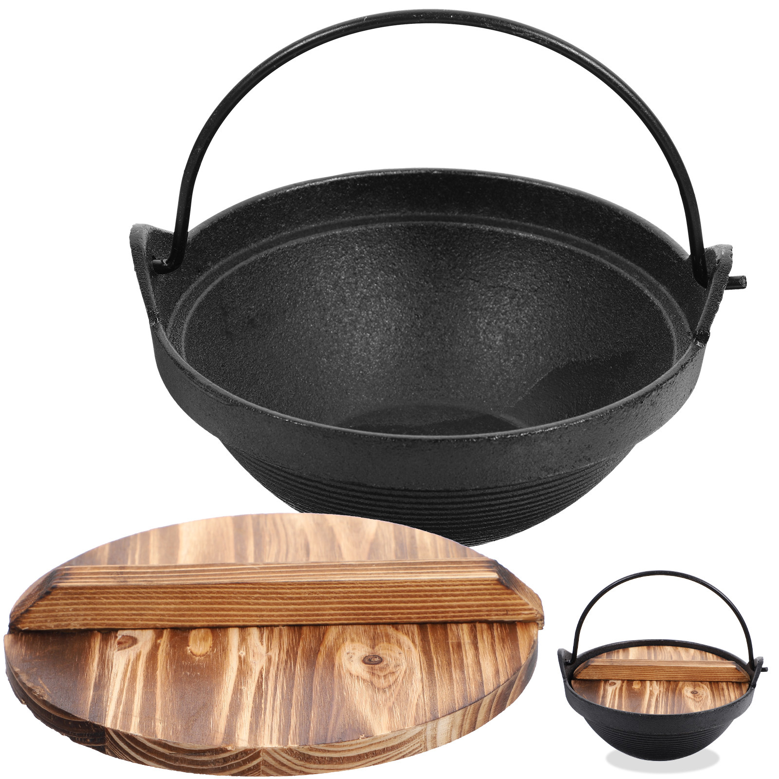 1 conjunto de panela de ferro  - Japanese Camping Cooking avaliação e preço