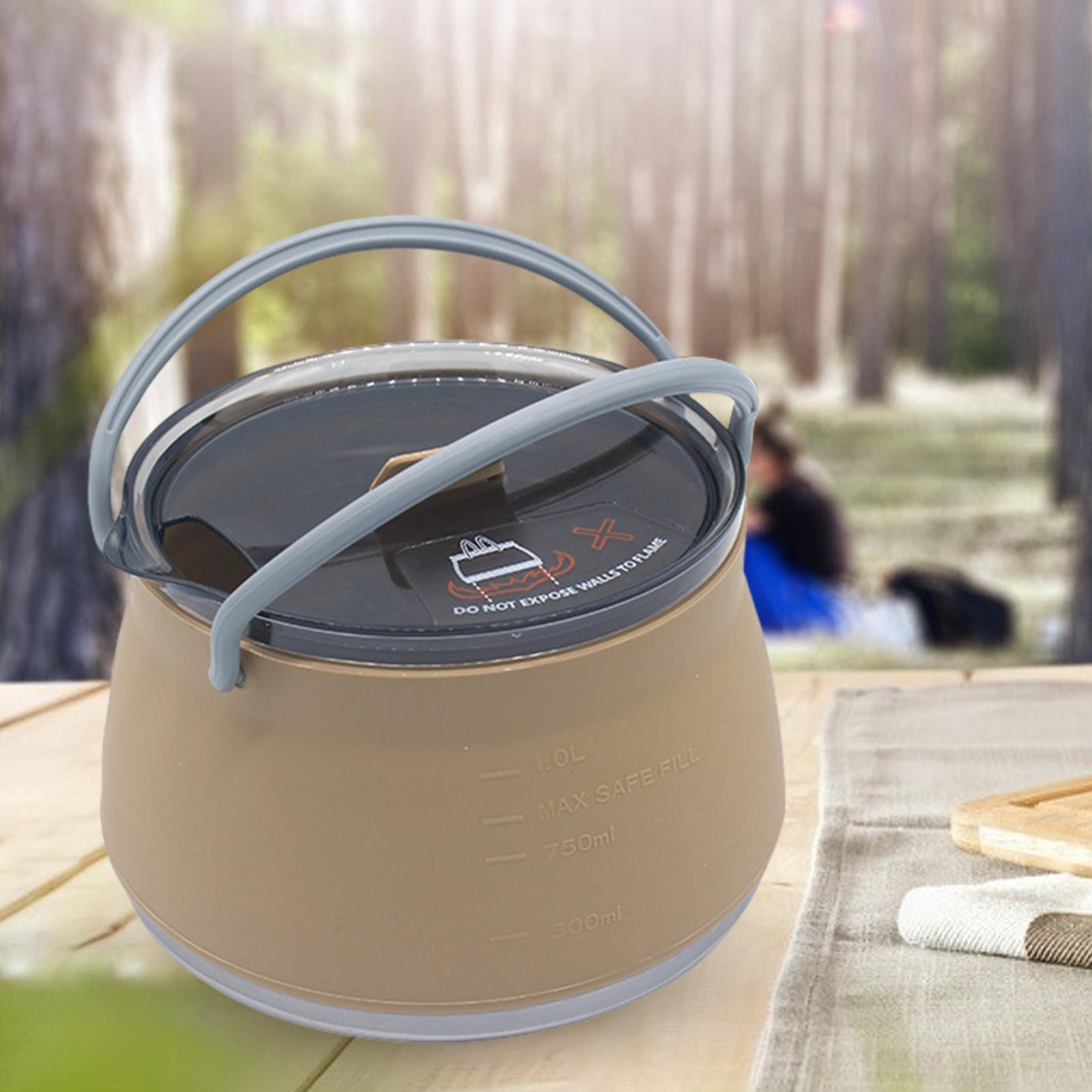 Panela de Cozimento de Silicon - Camping Cooking Kettle avaliação e preço