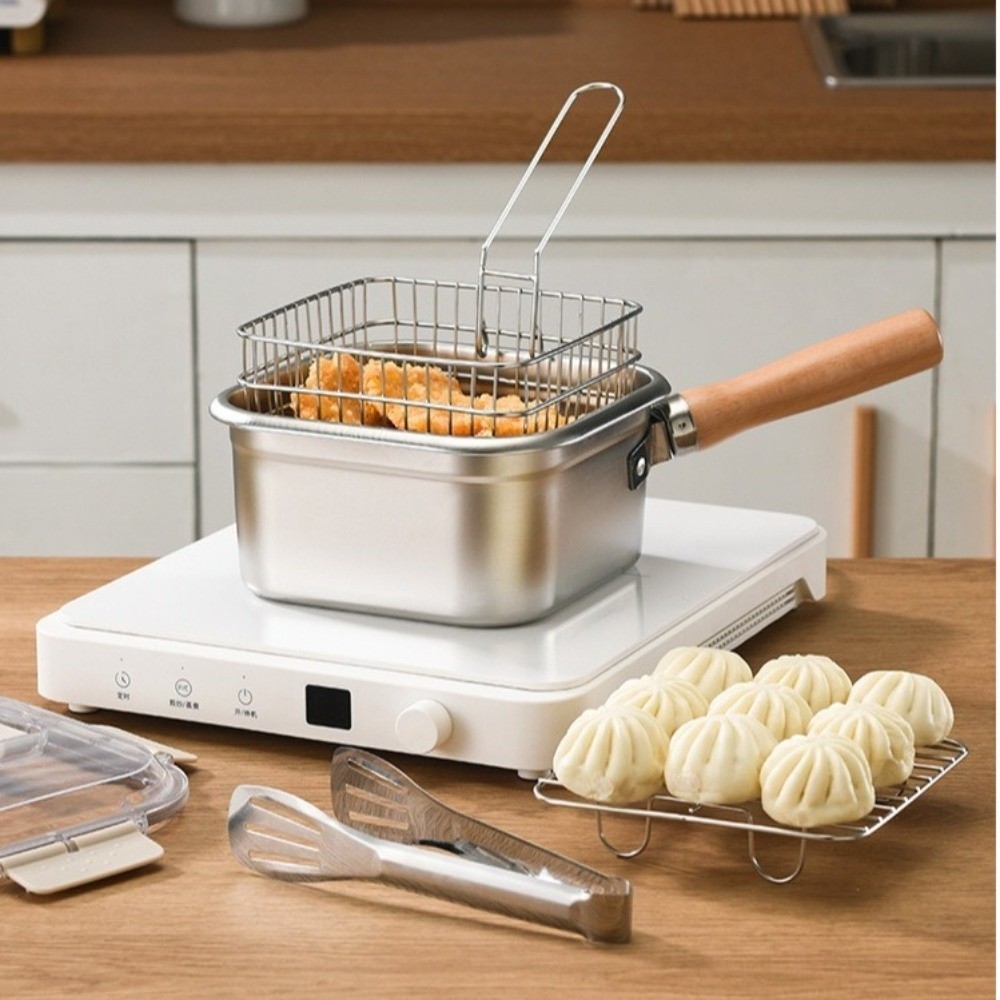 Frigideira portátil de aço ino - Camping Cooking Set Large avaliação e preço