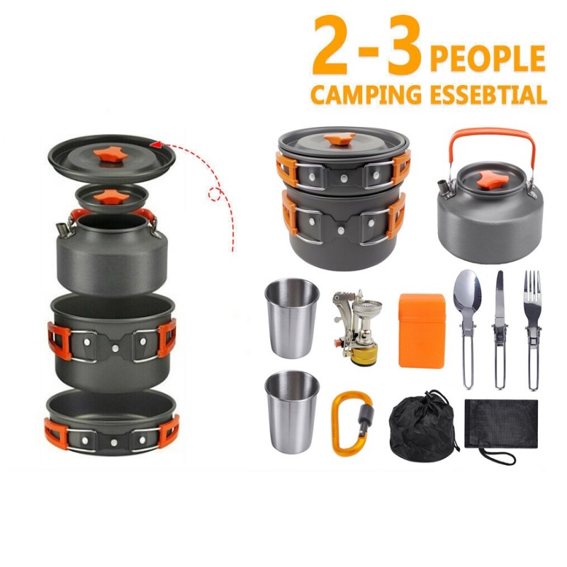 Conjunto de cozinha para acamp - Camping Cooking Vegetables avaliação e preço