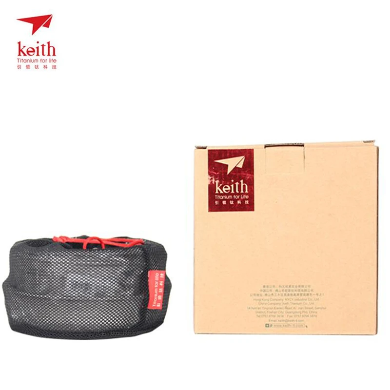 Keith-Titanium Cookware Set co - Camping Outdoor Cooking Set avaliação e preço