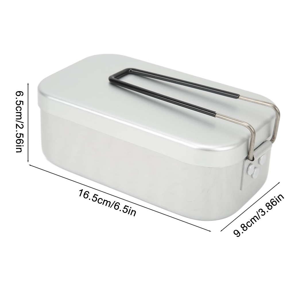 Lancheiras de alumínio 800ml,  - Camping Outdoor Cooking Set avaliação e preço