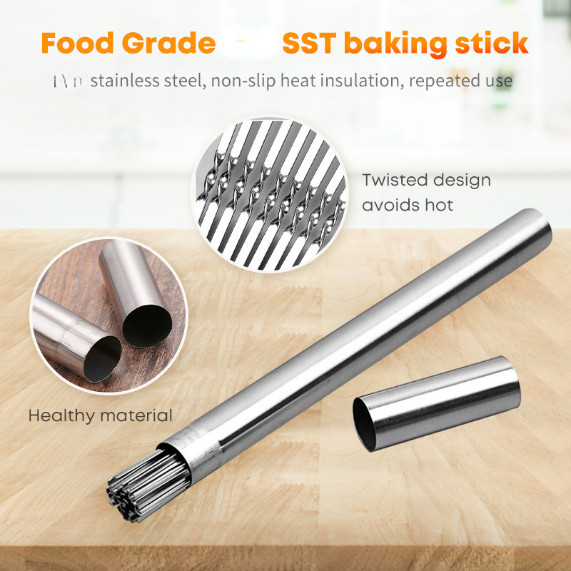 Espeto de Churrasco em Aço Ino - Camping Cooking Candle avaliação e preço