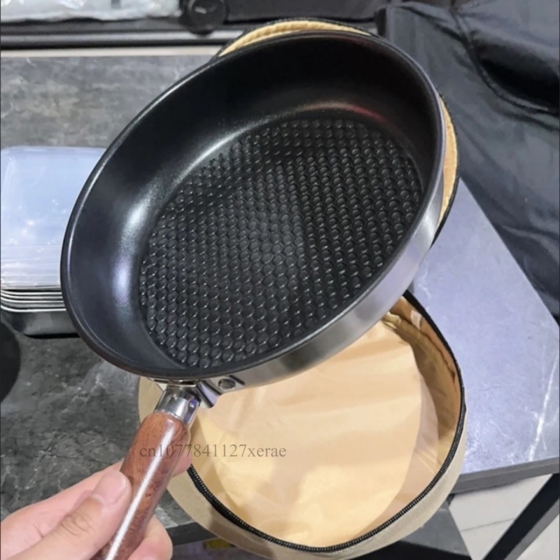 304 frigideira de aço inoxidáv - Camping Cooking Candle avaliação e preço
