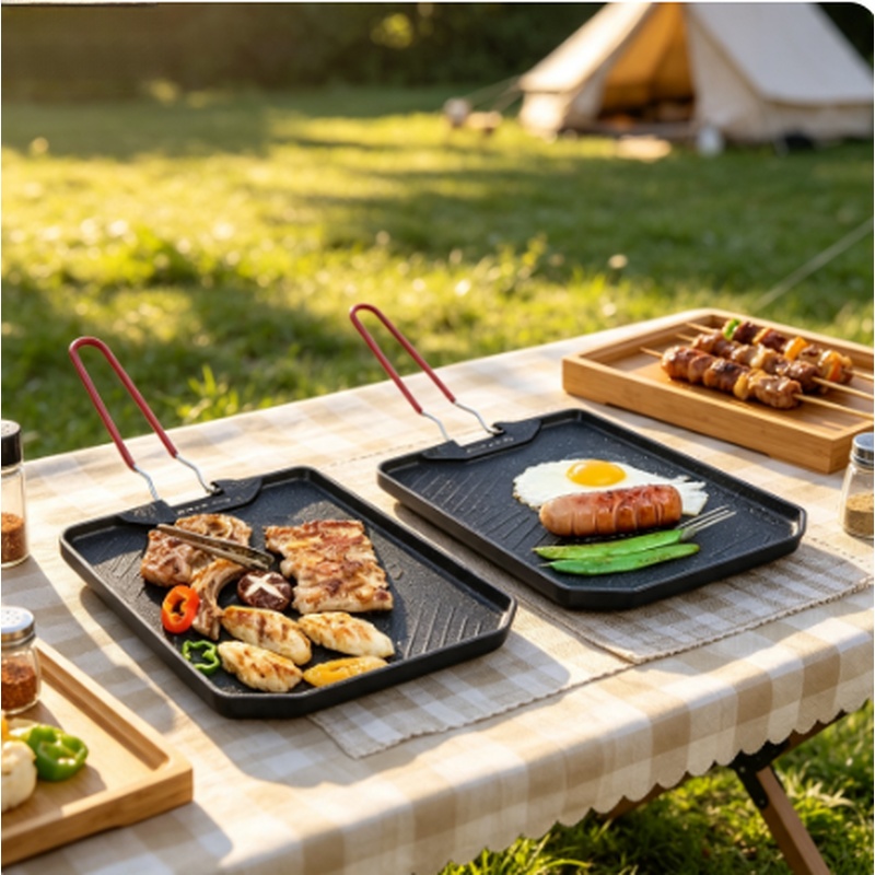 Panela de Grelhar Portátil Ant - Camping Cooking Cupboard avaliação e preço