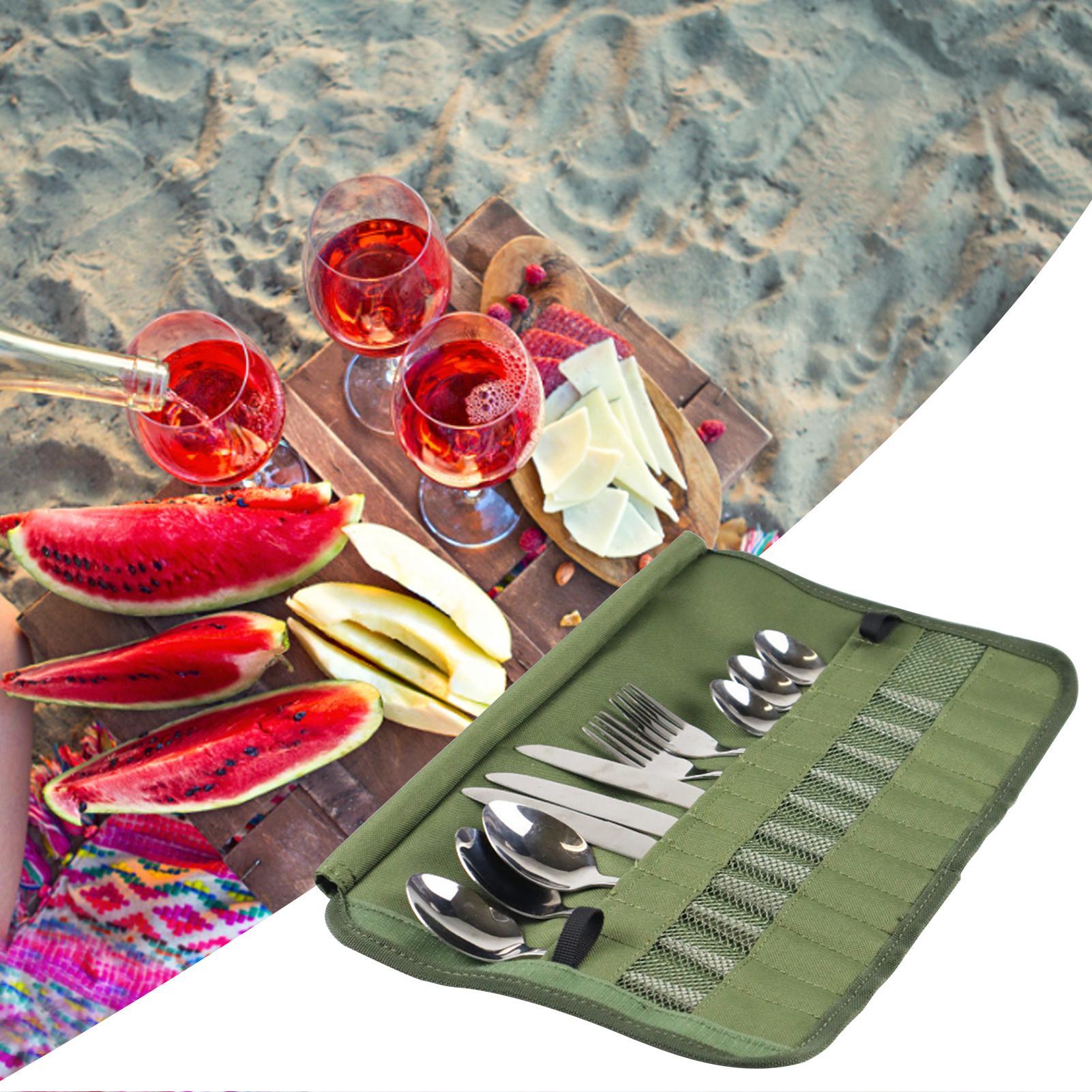 Bolsa de armazenamento para ut - Camping Cooking Utensil Roll avaliação e preço