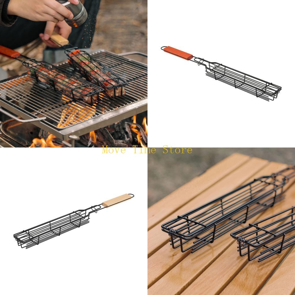 Rack grelhas malha ferro tipo  - Camping Cooking Vegetables avaliação e preço