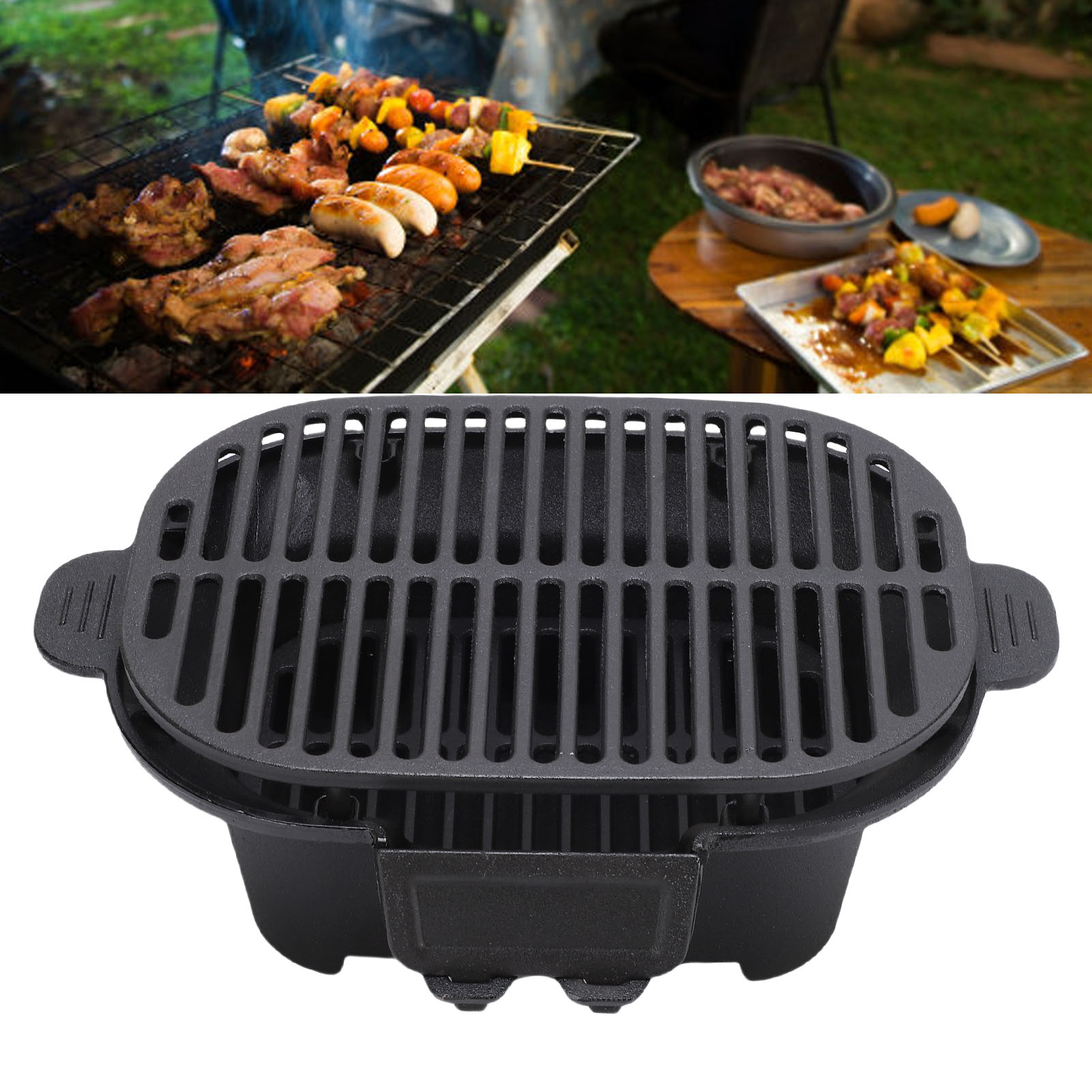 Hibachi grill ao ar livre pequ - Japanese Camping Cooking avaliação e preço