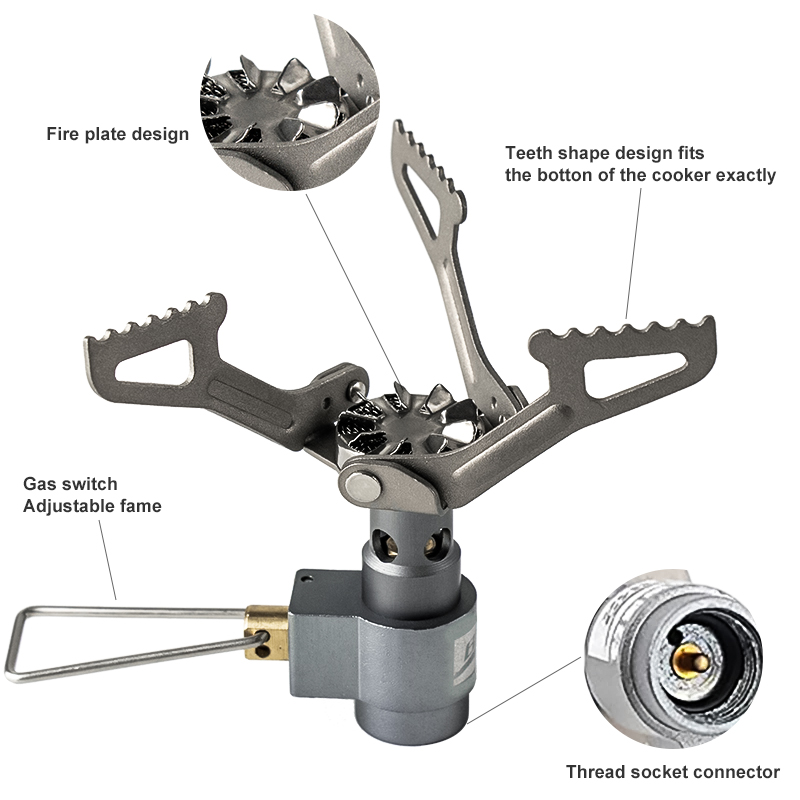 BRS Fogão a gás ao ar livre Mi - Camping Cooking Equipment Gas avaliação e preço