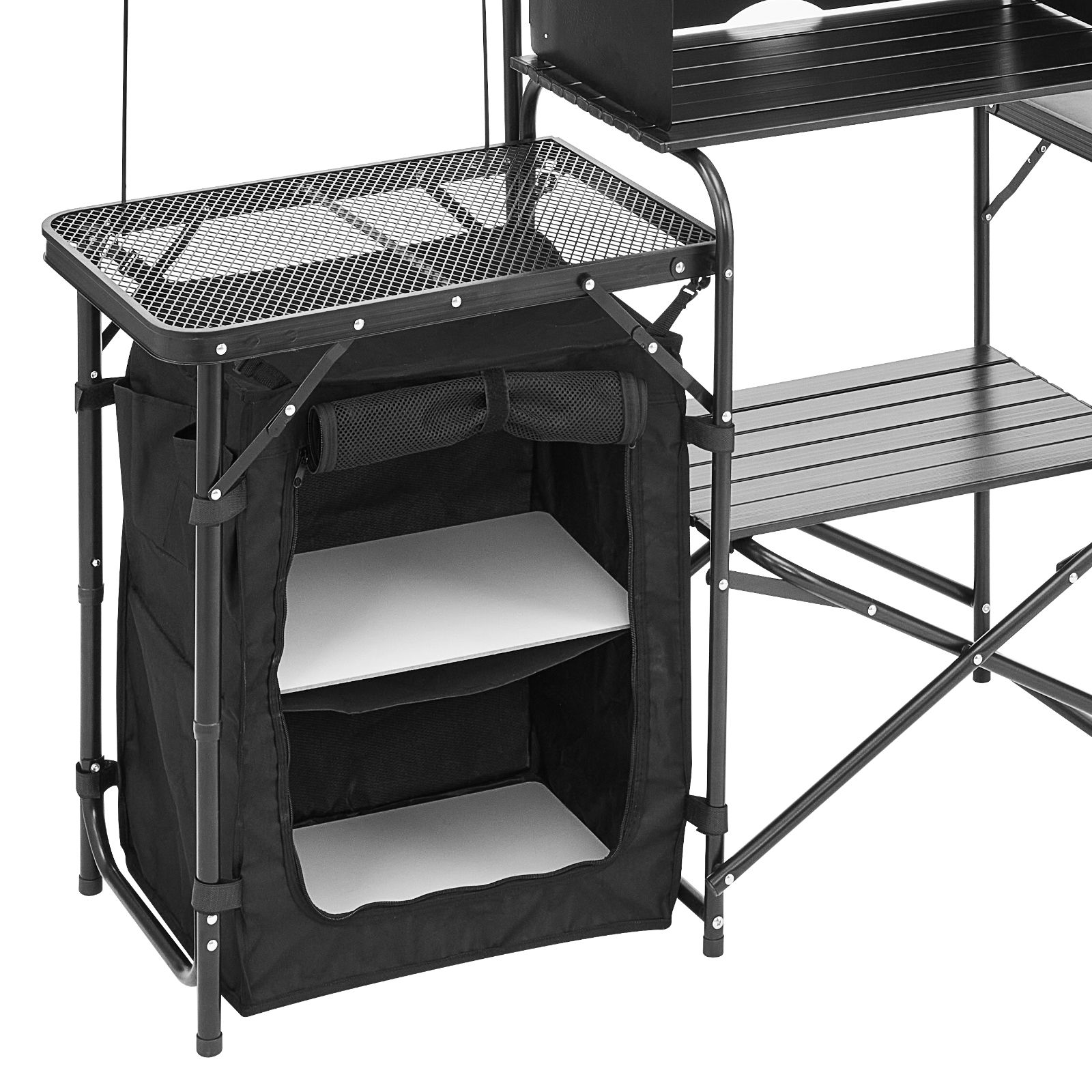 Mesa de Cozinha para Camping,  - Camping Cooking Cupboard avaliação e preço