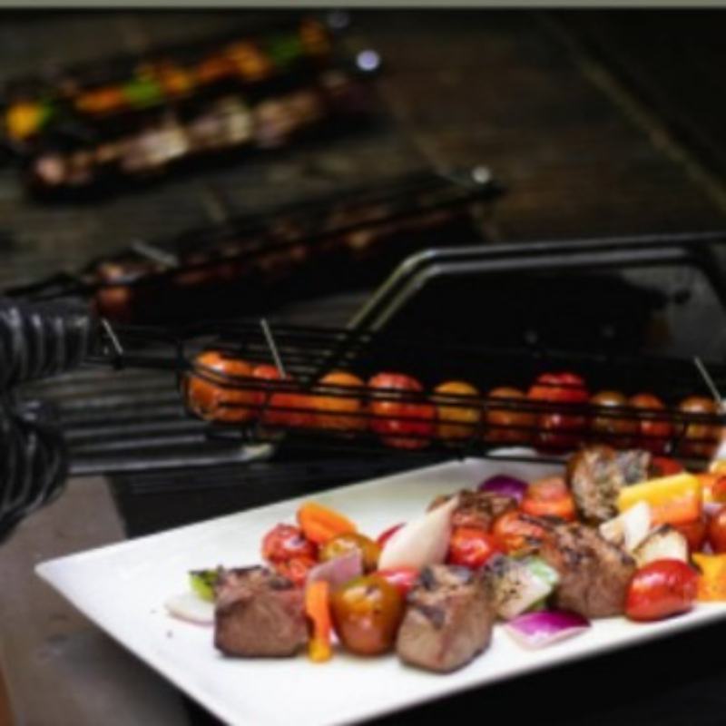 Cesta para Churrasco Portátil, - Camping Cooking Vegetables avaliação e preço