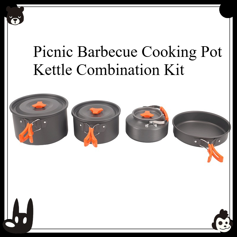 Conjunto de Utensílios de Cozi - Camping Cooking Kettle avaliação e preço