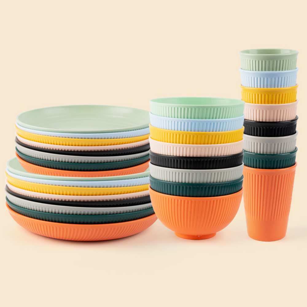 Conjunto de talheres de palha  - Camping Cooking And Eating Set avaliação e preço