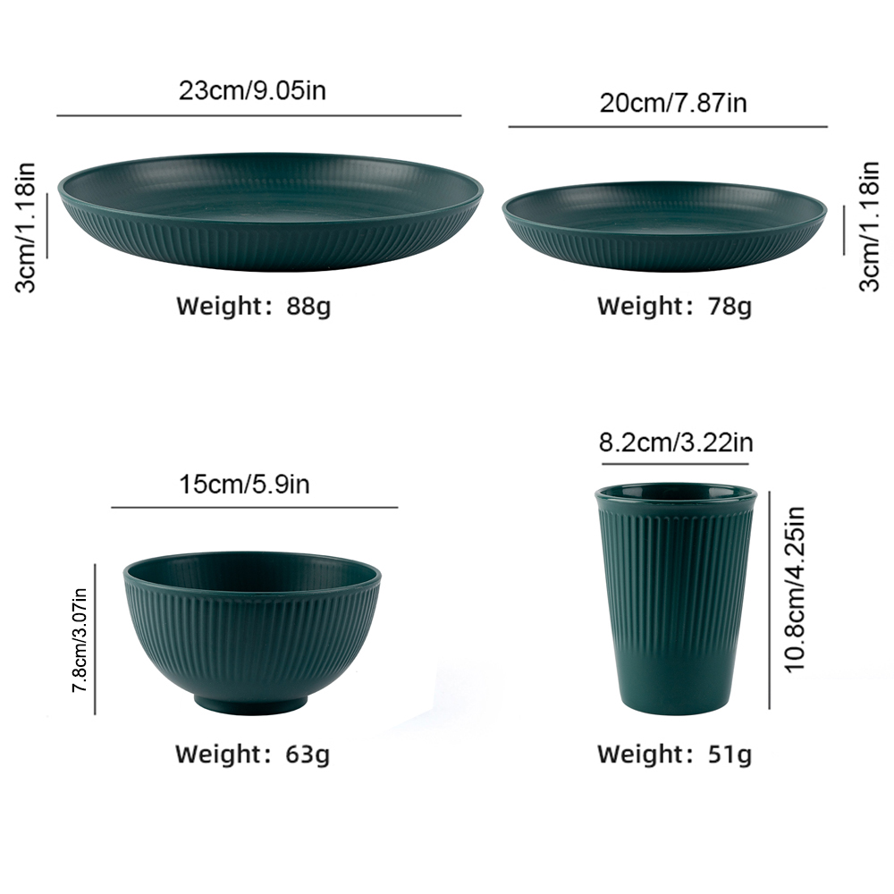 Conjunto de talheres de palha  - Camping Cooking And Eating Set avaliação e preço