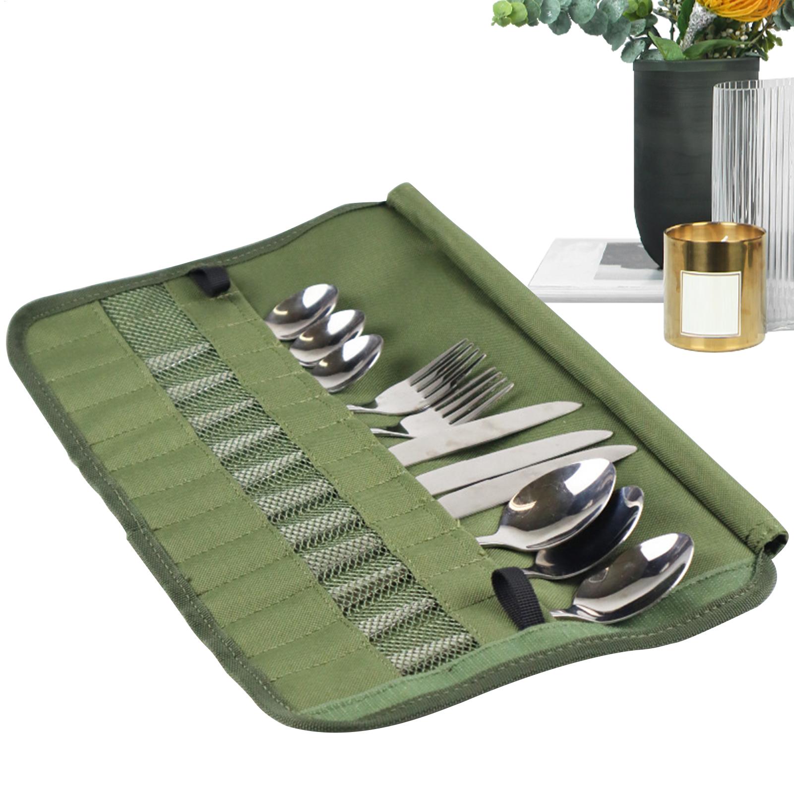Bolsa Organizadora de Utensíli - Camping Cooking Utensil Roll avaliação e preço