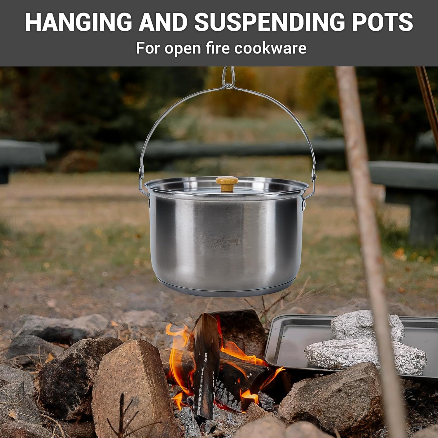 Conjunto de Utensílios de Cozi - Camping Cooking Kettle avaliação e preço