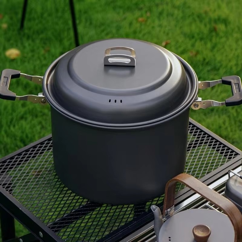 Conjunto de Utensílios de Cozi - Camping Cooking Set Large avaliação e preço