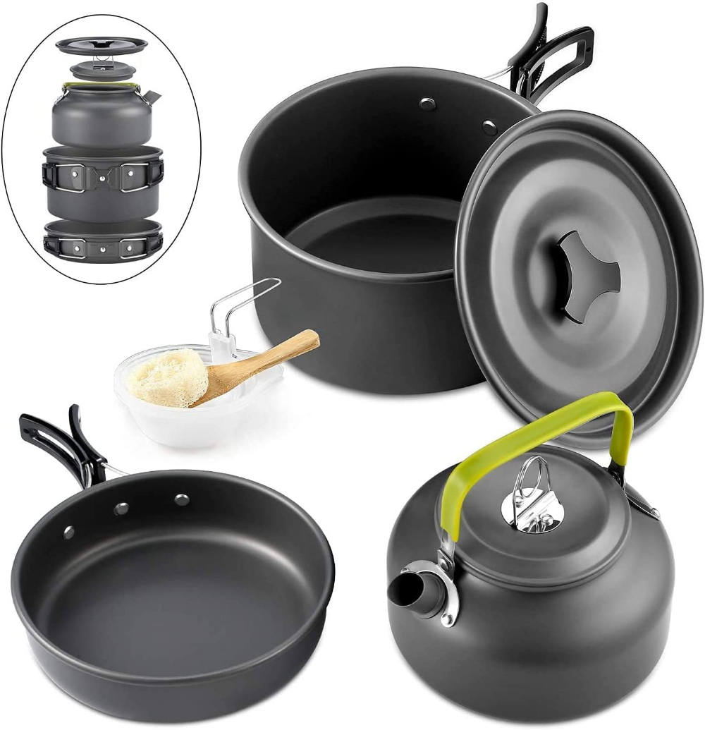 Conjunto de Utensílios de Cozi - Camping Cooking Candle avaliação e preço