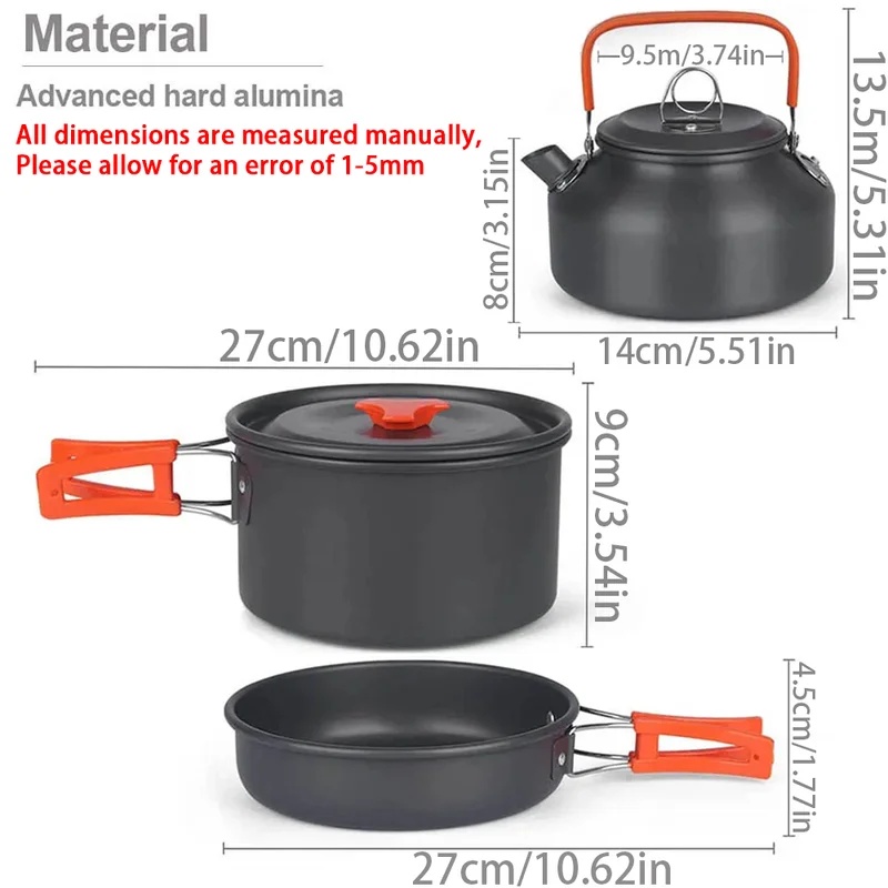 Conjunto de Utensílios de Cozi - Camping Cooking Candle avaliação e preço
