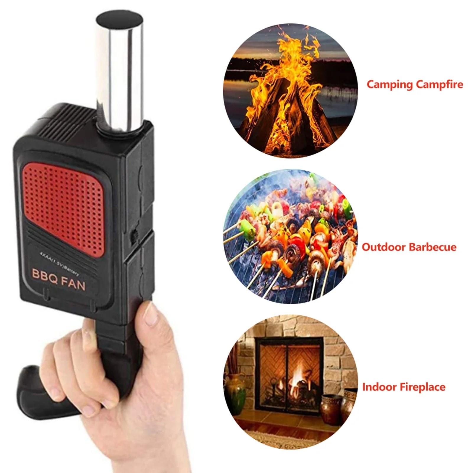 Ventilador Elétrico Portátil p - Camping Cooking Gadgets avaliação e preço