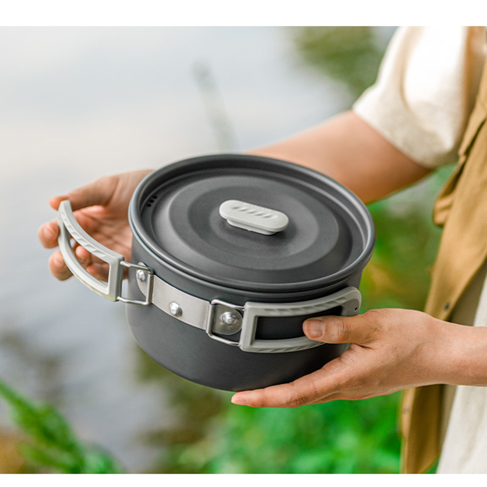 Naturehike conjunto de panelas - Camping Outdoor Cooking Set avaliação e preço