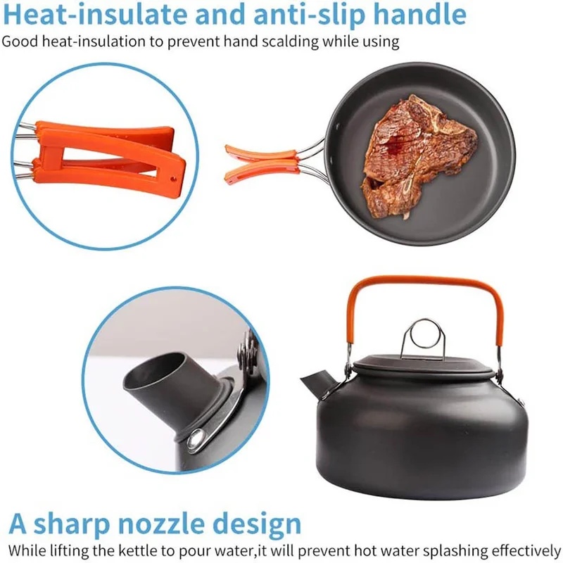 Conjunto de utensílios de cozi - Camping Cooking Candle avaliação e preço