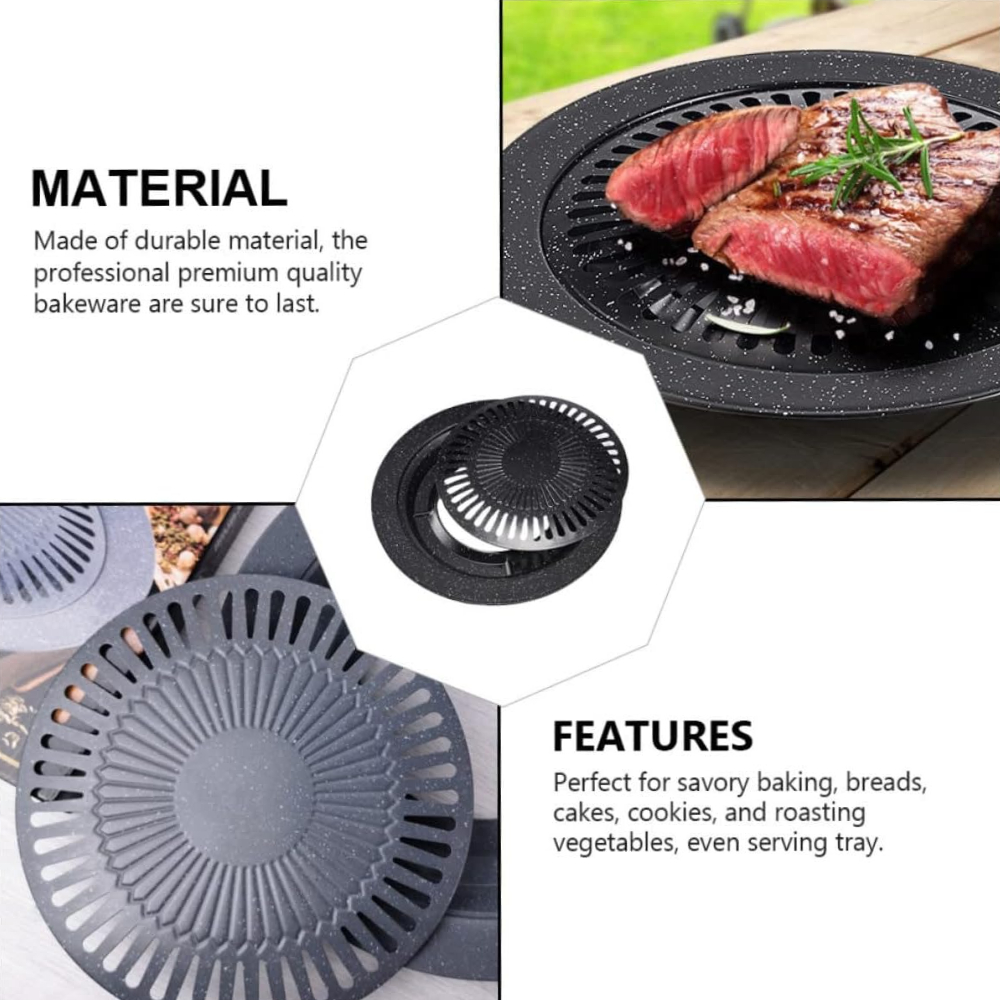 Kosun alumínio coreano grill p - Camping Cooking Vegetables avaliação e preço